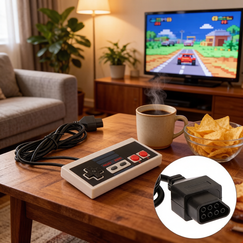 Retro Gaming Handheld 2026 - 2026 NEW 1Pc Wired Gamepad Joystick