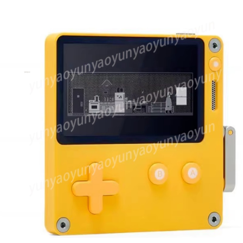 Retro Gaming Console Handheld - Creative Hand Crank Retro Game Console