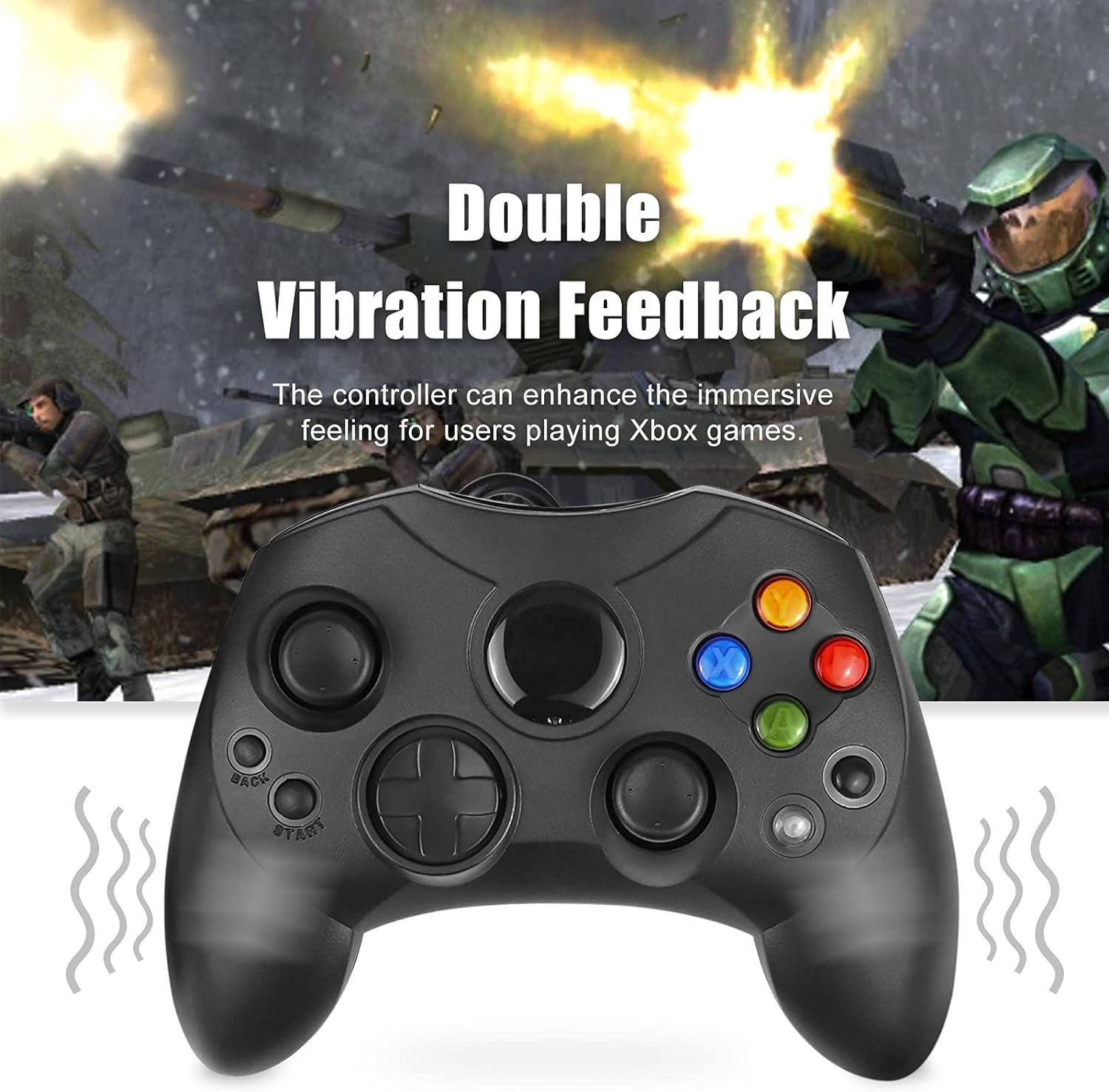Retro Gaming Xbox One - Controller Replacement for Xbox Controller S-Type/Original