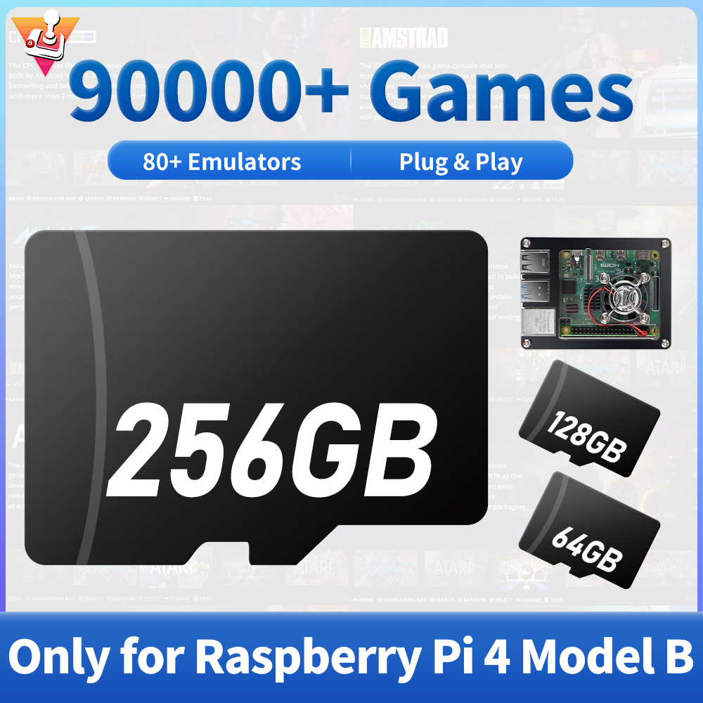 Retro Gaming Batocera - Game TF Card for Raspberry Pi