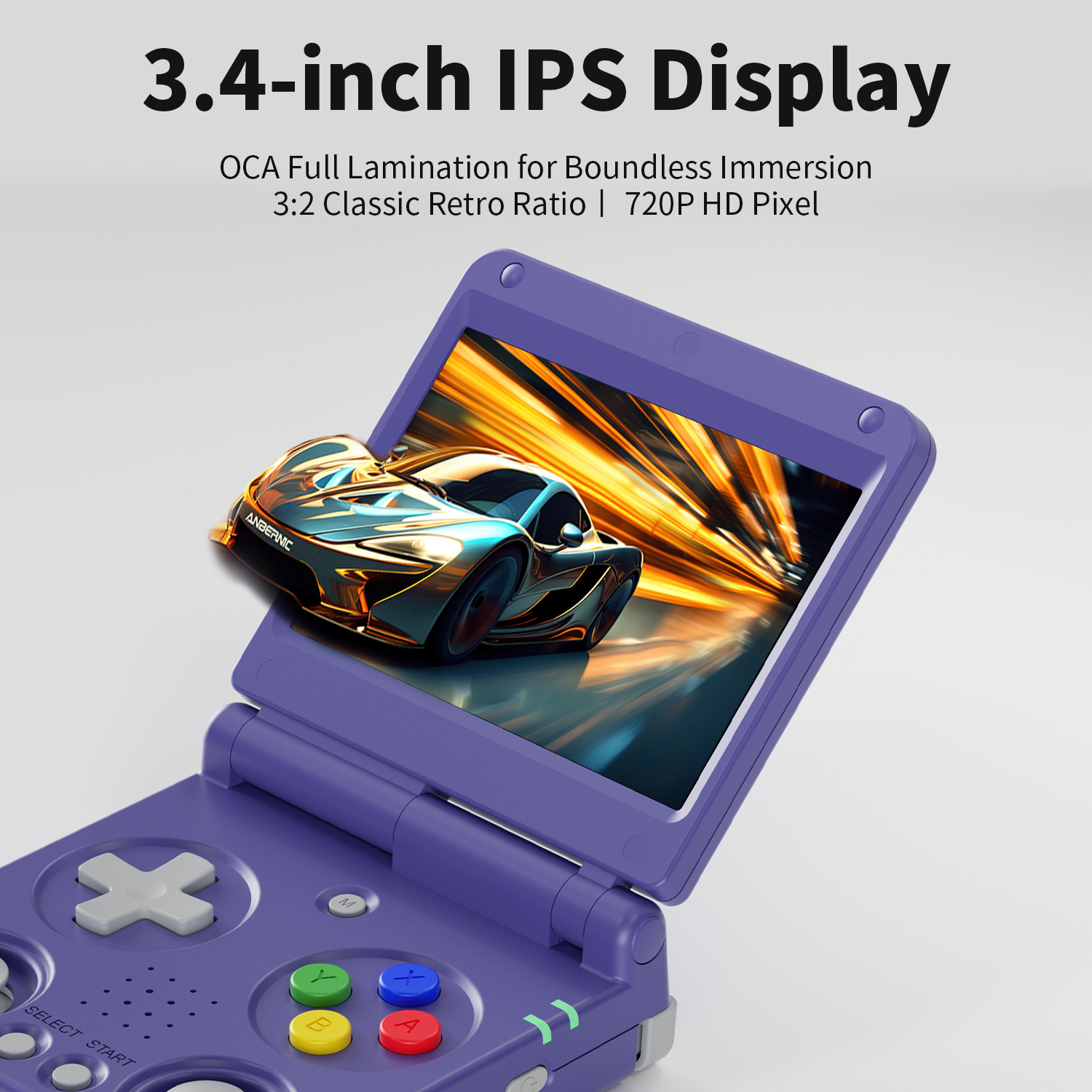 Anbernic RG34XXSP RG35XXSP Fli - Retro Gaming Qss บทวิจารณ์และราคา
