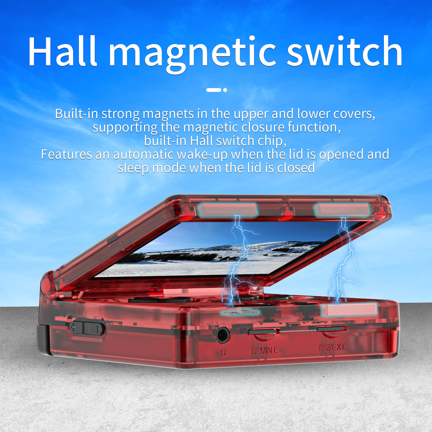Anbernic NEW RG35XXSP Flip Han - Retro Gaming Qss บทวิจารณ์และราคา