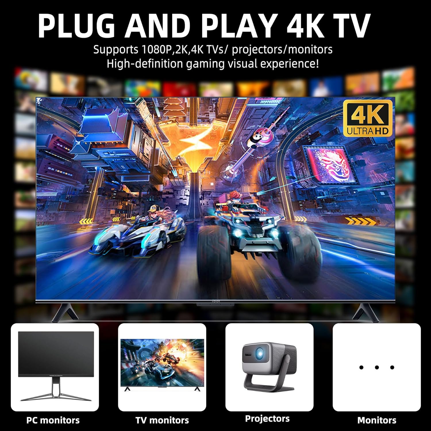 2026 Retro Gaming Console, 4K  - Retro Gaming Handheld 2026 บทวิจารณ์และราคา