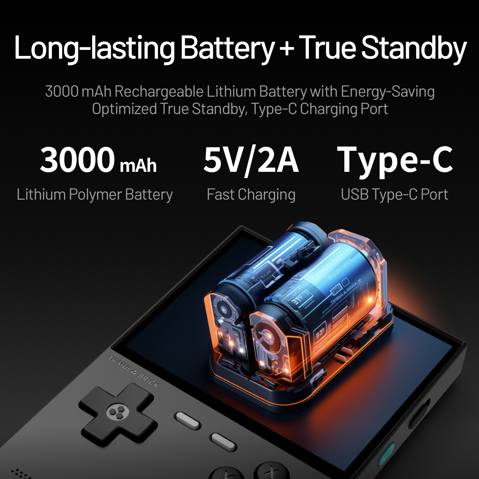 TRIMUI BRICK CNC Metal Retro H - Retro Gaming Console Handheld บทวิจารณ์และราคา