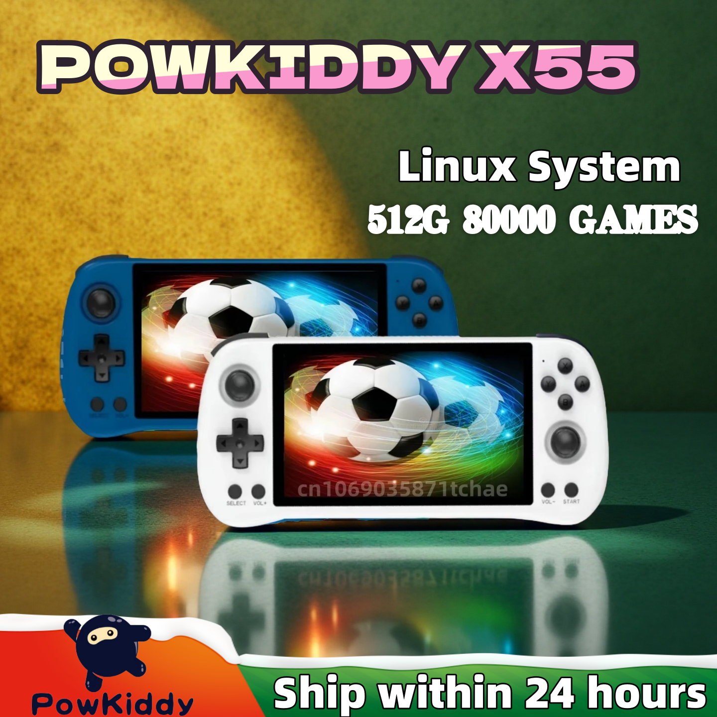 POWKIDDY X55 Handheld Game Con - Retro Gaming Qss บทวิจารณ์และราคา