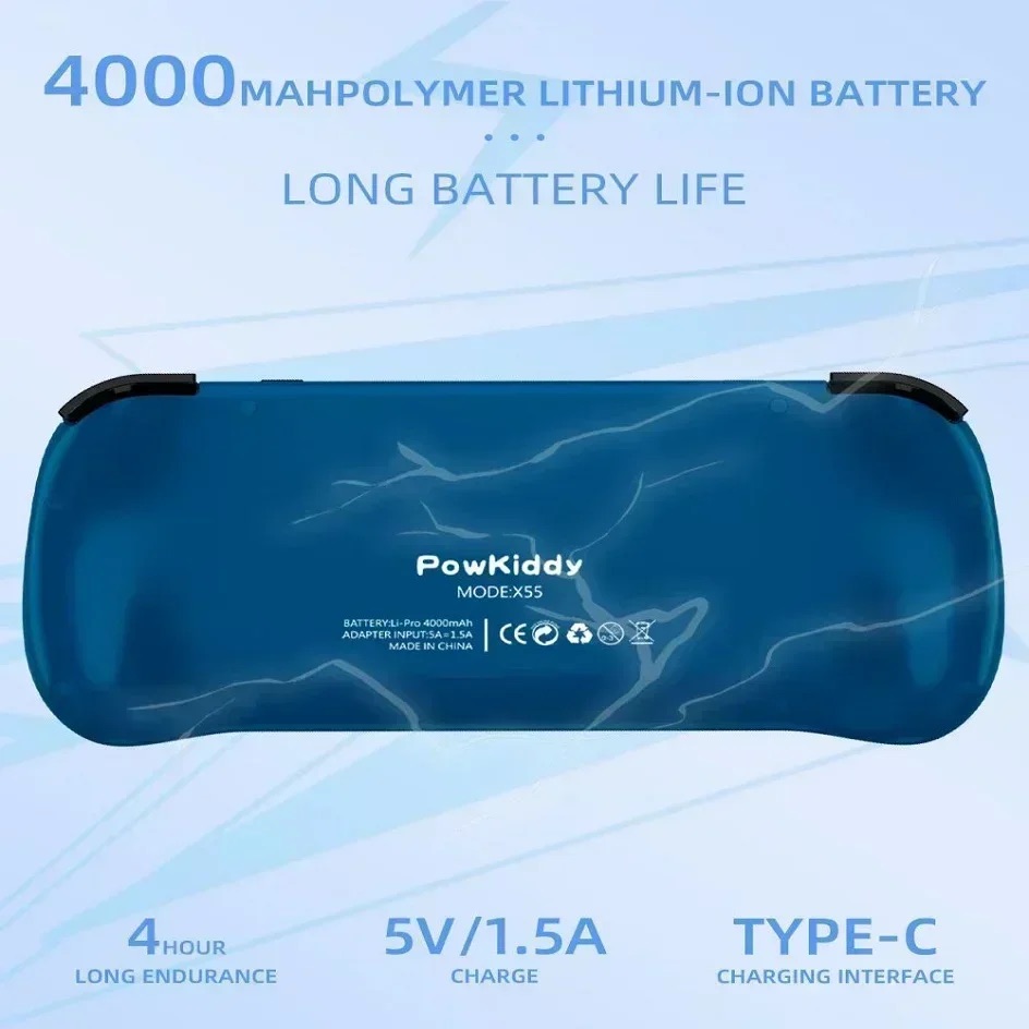 POWKIDDY X55 Handheld Game Con - Retro Gaming Qss บทวิจารณ์และราคา