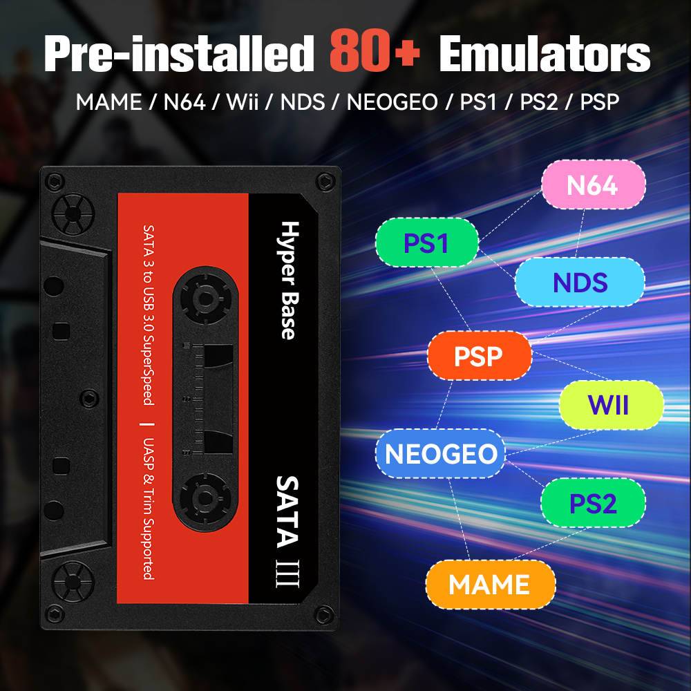 Batocera 500GB/2TB Retro Game  - Retro Gaming Batocera บทวิจารณ์และราคา