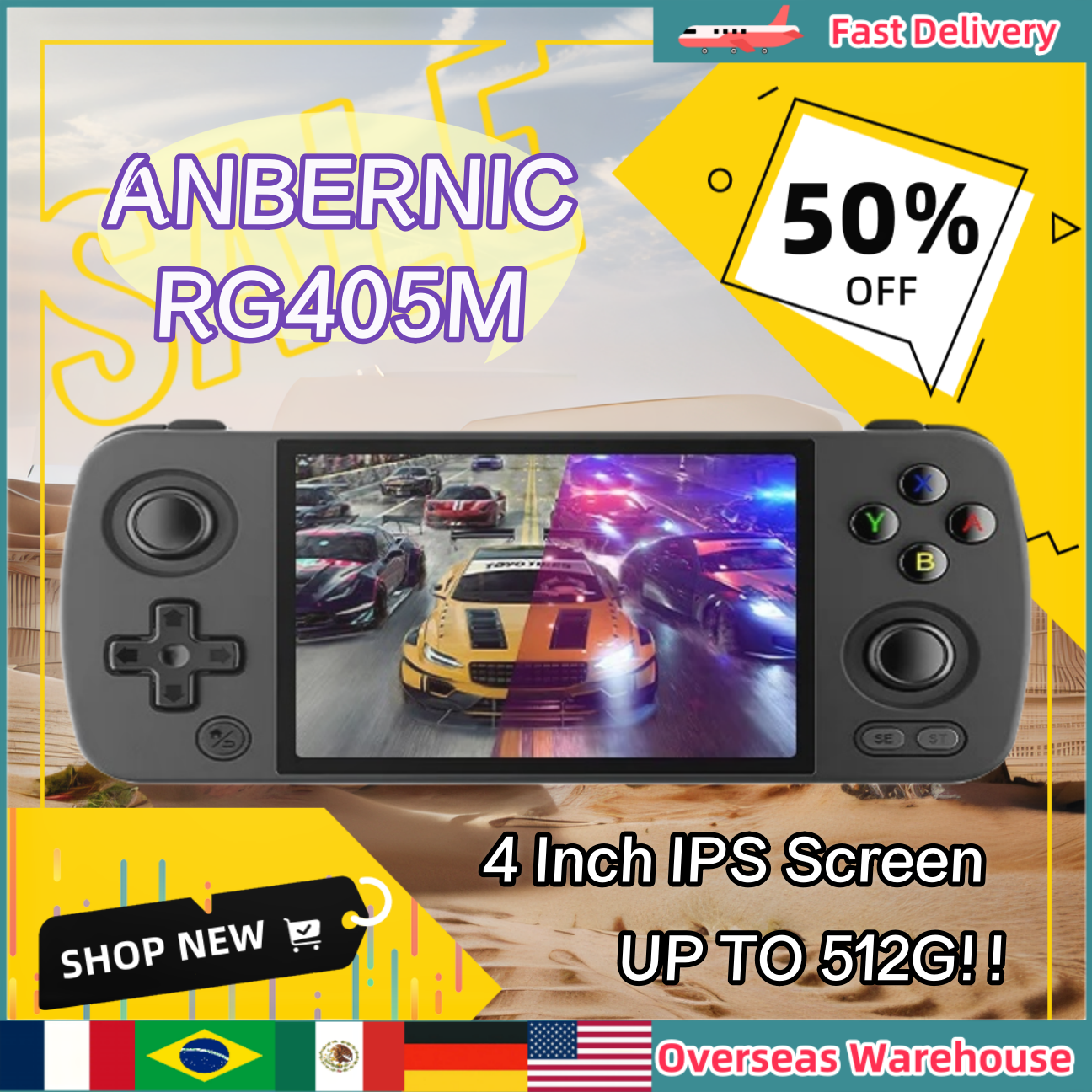 ANBERNIC RG405M Portable Retro - Retro Gaming Android บทวิจารณ์และราคา