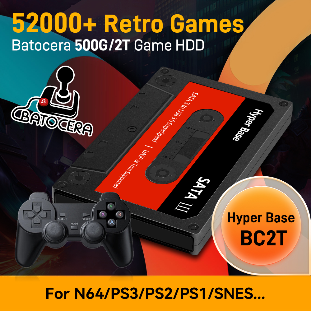 Batocera 500G/2T Emulator Game - Retro Gaming Emulator Console บทวิจารณ์และราคา