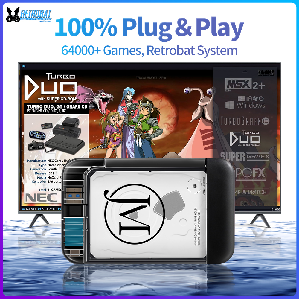 RETROBAT Portable 500G Gaming  - Retro Gaming Qss บทวิจารณ์และราคา