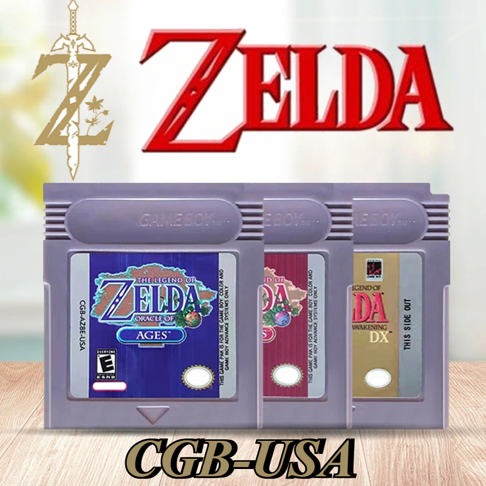 Card Zelda GBC 16Bit Video Gam - Retro Gaming Zelda บทวิจารณ์และราคา