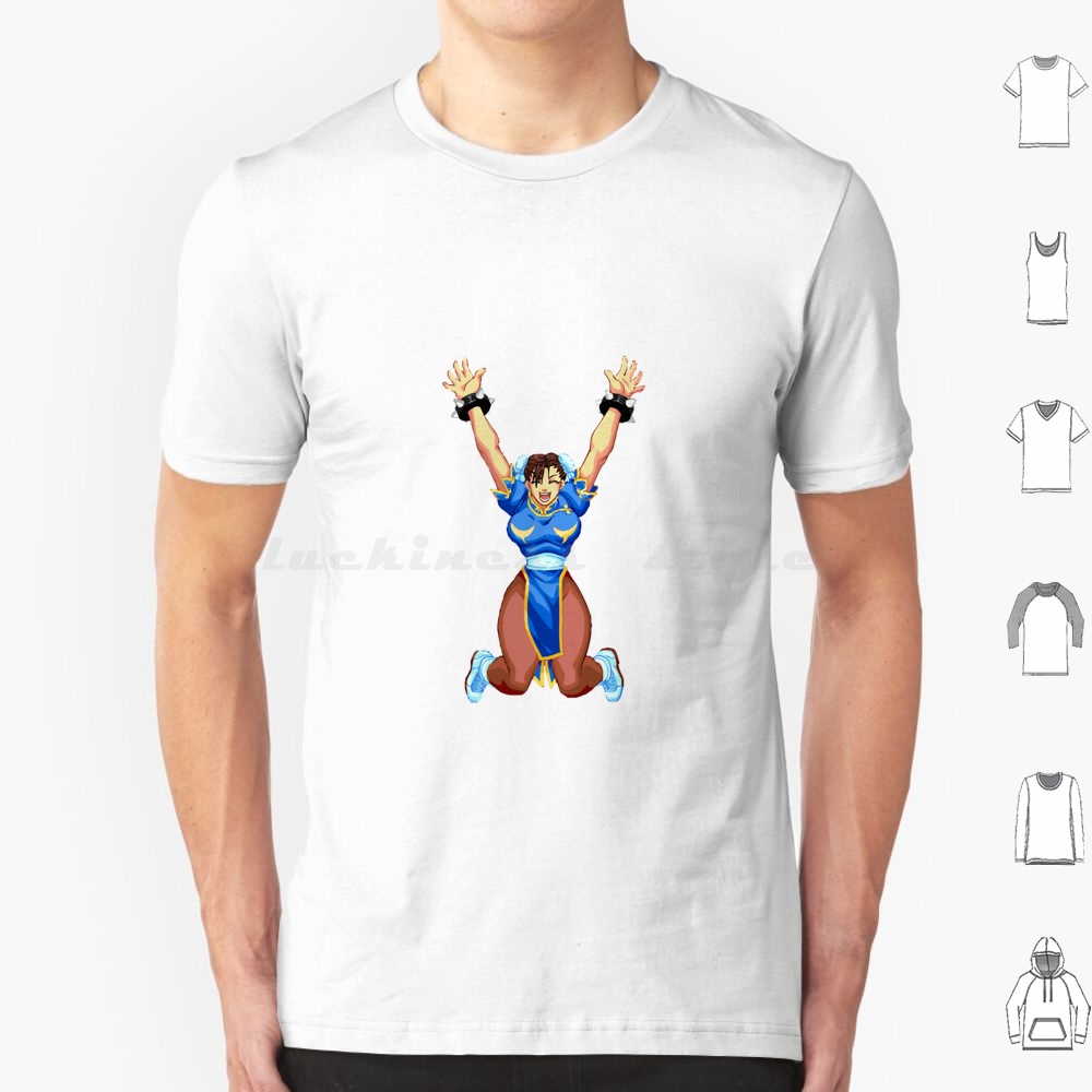 Chun-Li T Shirt Big Size 100%  - Retro Gaming Kent บทวิจารณ์และราคา