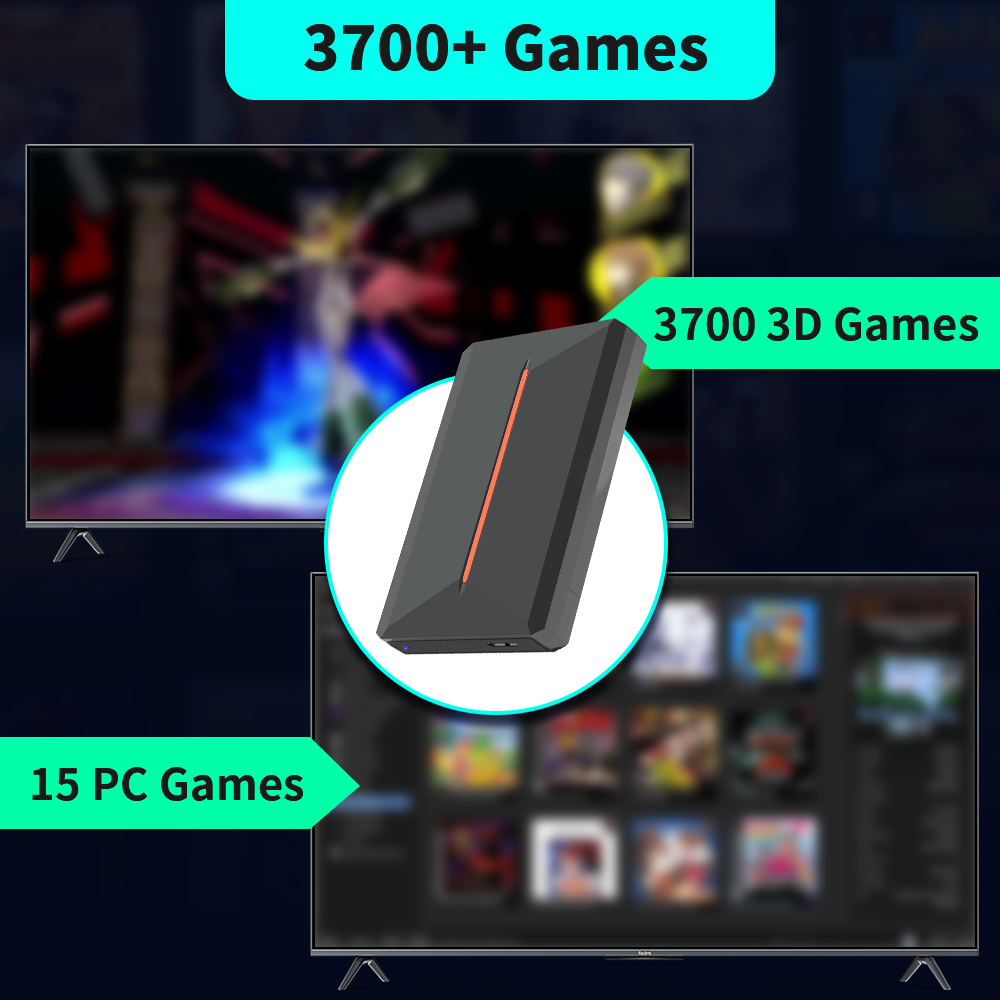 Launchbox 500GB External Game  - Retro Gaming Emulator Console บทวิจารณ์และราคา