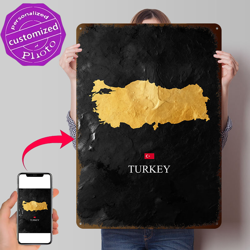 Golden Turkey Map on Black Bac - Background Retro Gaming บทวิจารณ์และราคา