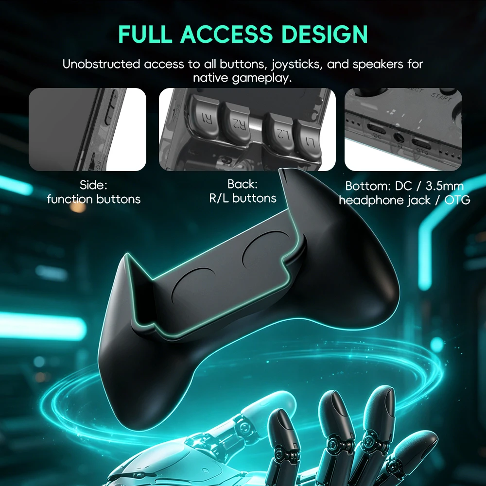 Data Frog R36S Game Grip Ergon - Retro Gaming Console Handheld บทวิจารณ์และราคา