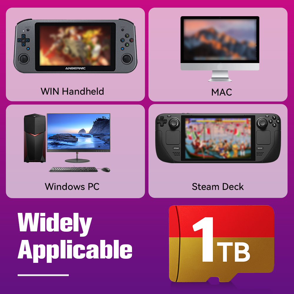 1TB Gaming Card With 61000 Ret - Retro Gaming Batocera บทวิจารณ์และราคา
