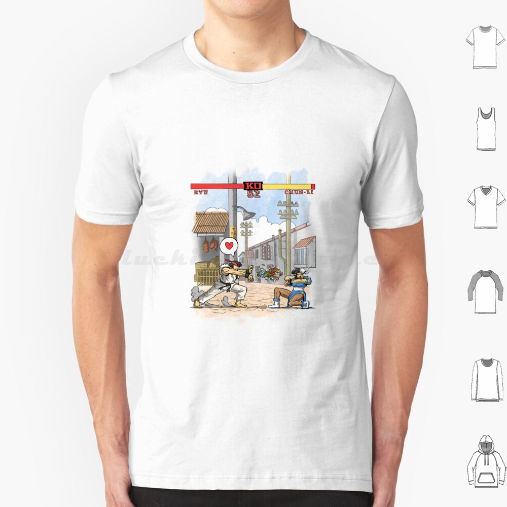 Street Lovers T Shirt Men Wome - Retro Gaming Kent บทวิจารณ์และราคา