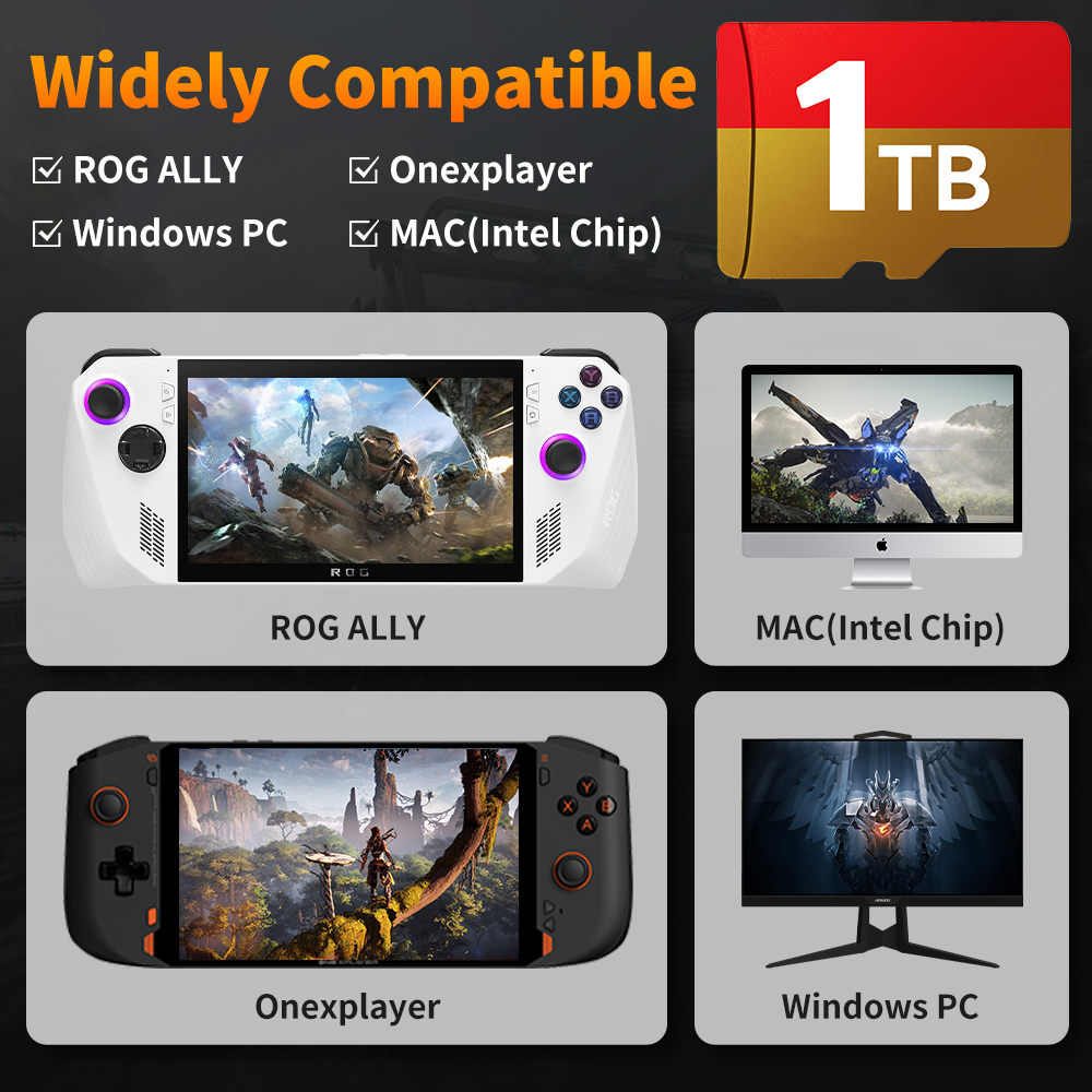 Game TF Card for ROG ALLY/Rog  - Retro Gaming Batocera บทวิจารณ์และราคา