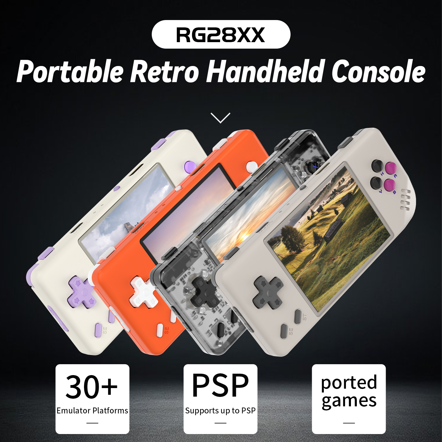 ANBERNIC RG28XX Retro Handheld - Retro Gaming Qss บทวิจารณ์และราคา