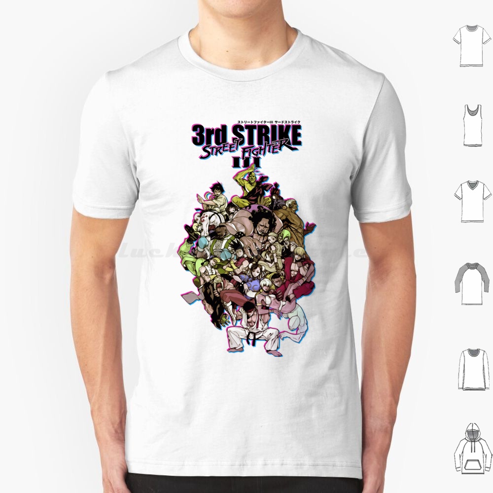 Third Strike T Shirt 6xl Cotto - Retro Gaming Kent บทวิจารณ์และราคา