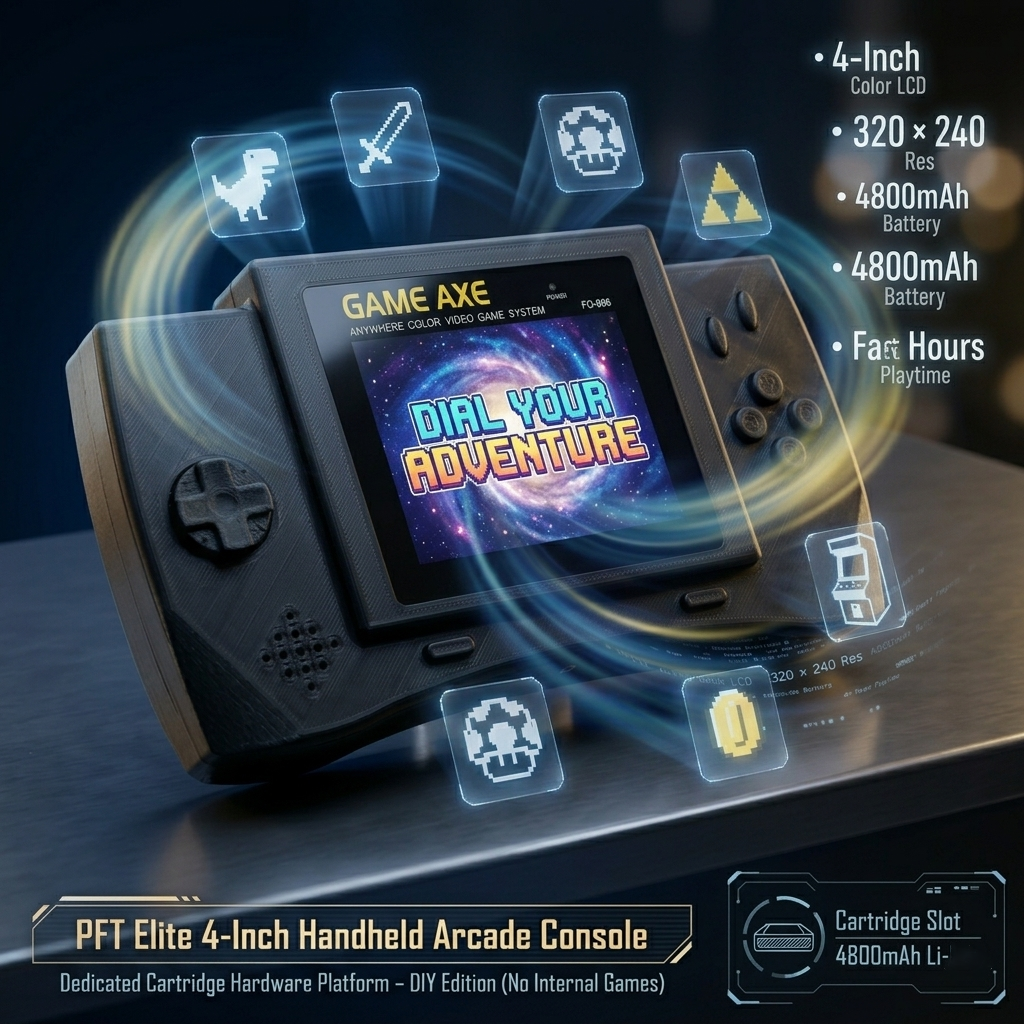PFT Elite 4-Inch Handheld Arca - Retro Gaming Console Handheld บทวิจารณ์และราคา