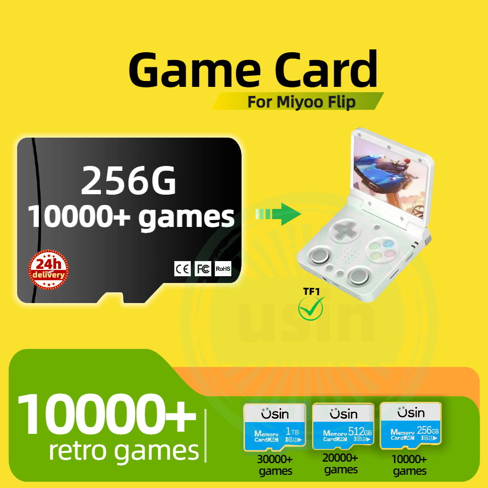 Game Card For Miyoo Flip 30000 - Retro Gaming Console Handheld บทวิจารณ์และราคา