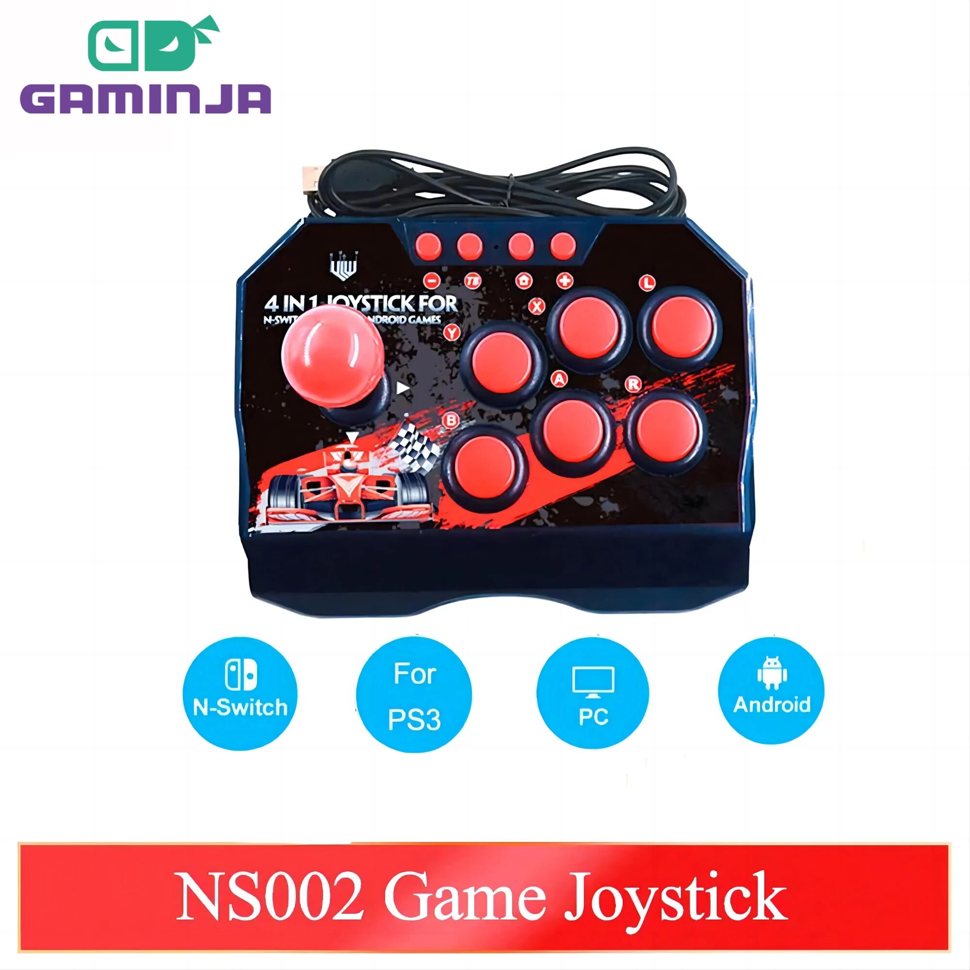 GAMINJA NS002 4 In 1 Retro Arc - Retro Gaming Emulator Console บทวิจารณ์และราคา