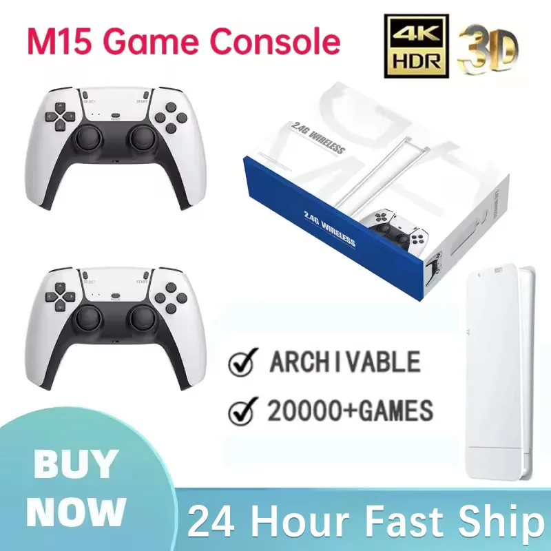 Wireless Gamepads M15 Game Sti - Retro Gaming Console Handheld บทวิจารณ์และราคา
