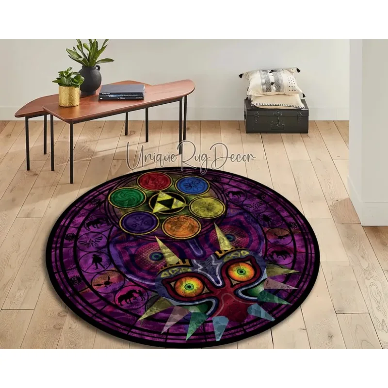 Zelda Symbol Round Rug Retro S - Retro Gaming Zelda บทวิจารณ์และราคา