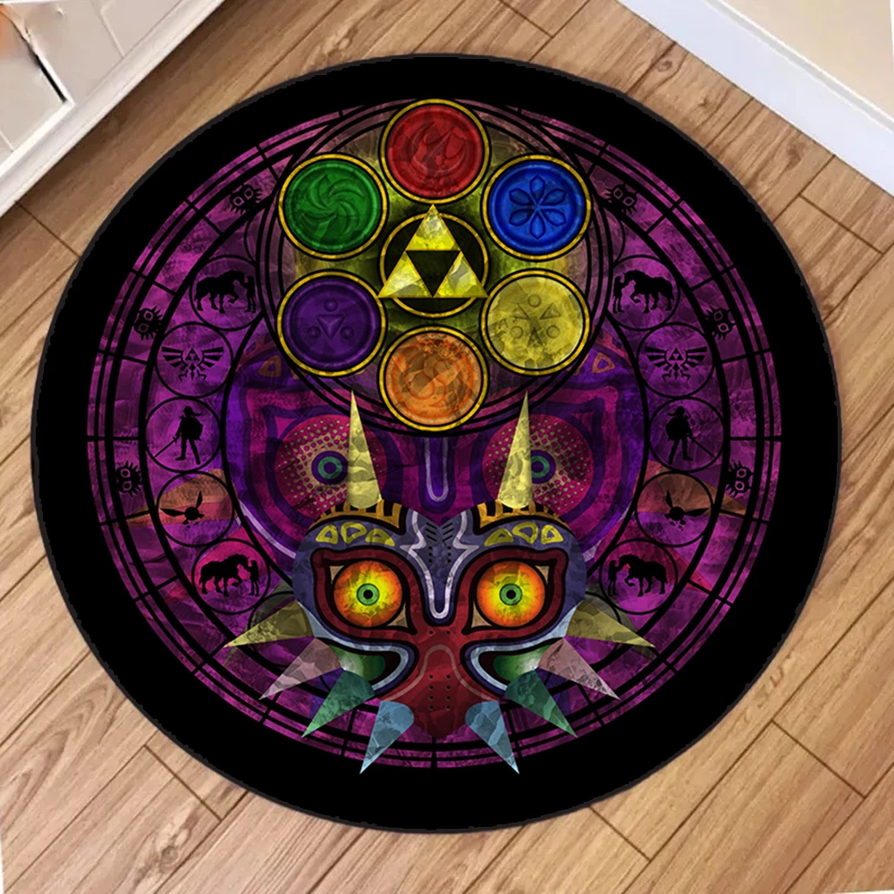 Zelda Symbol Round Rug Retro S - Retro Gaming Zelda บทวิจารณ์และราคา