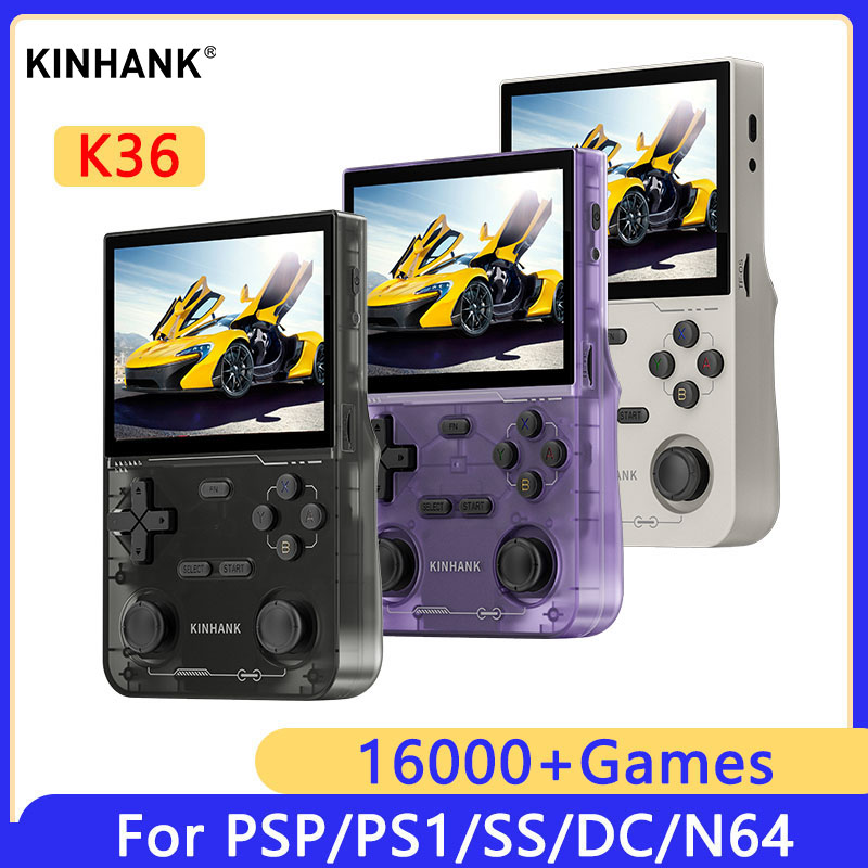 KINHANK K36 Retro Handheld Vid - Retro Gaming Qss บทวิจารณ์และราคา