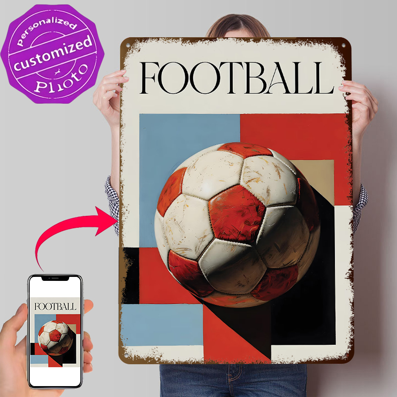 Football With Geometric Backgr - Background Retro Gaming บทวิจารณ์และราคา