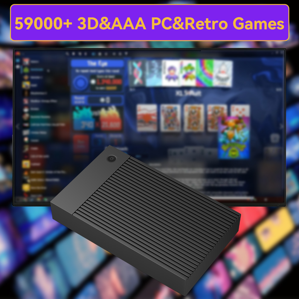 Portable 4TB Gaming HDD with 5 - Retro Gaming Emulator Console บทวิจารณ์และราคา