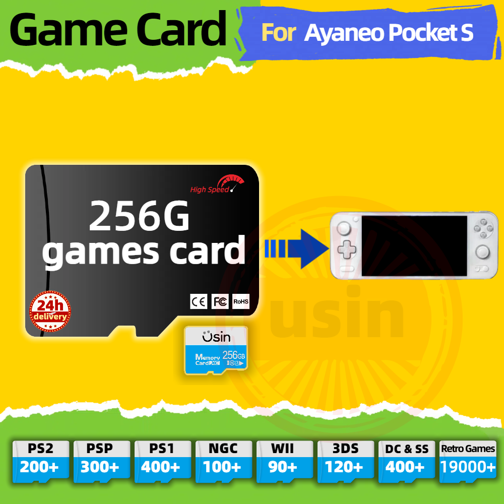 Game Card For Ayaneo Pocket S  - Retro Gaming Android บทวิจารณ์และราคา