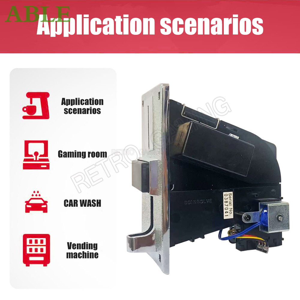 EU9 Coin Acceptor Metal Panel  - Retro Gaming Store บทวิจารณ์และราคา