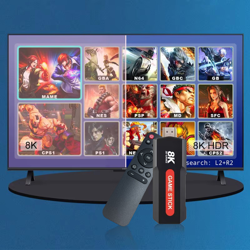 X2 Game Stick HD 4K 8K 3D Cons - Retro Gaming Android บทวิจารณ์และราคา