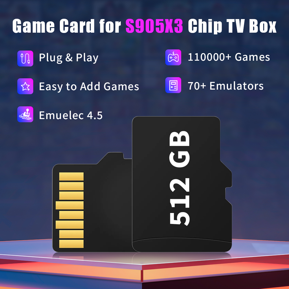 Game TF Card for S905X3 Chip T - Retro Gaming Batocera บทวิจารณ์และราคา