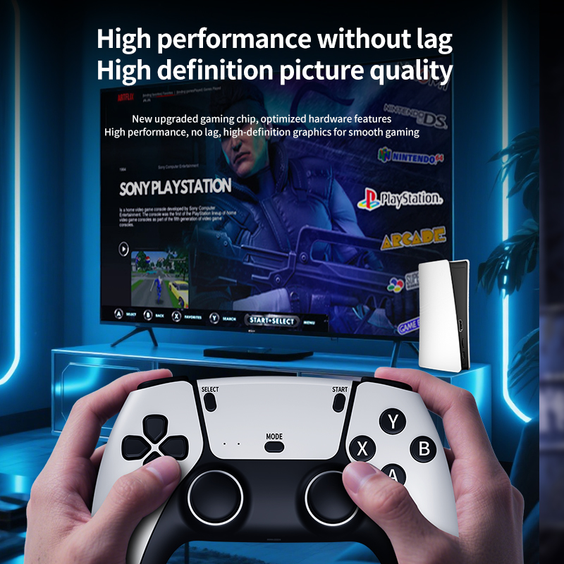 RS5 TV Game Console Dual Stick - Retro Gaming Android บทวิจารณ์และราคา