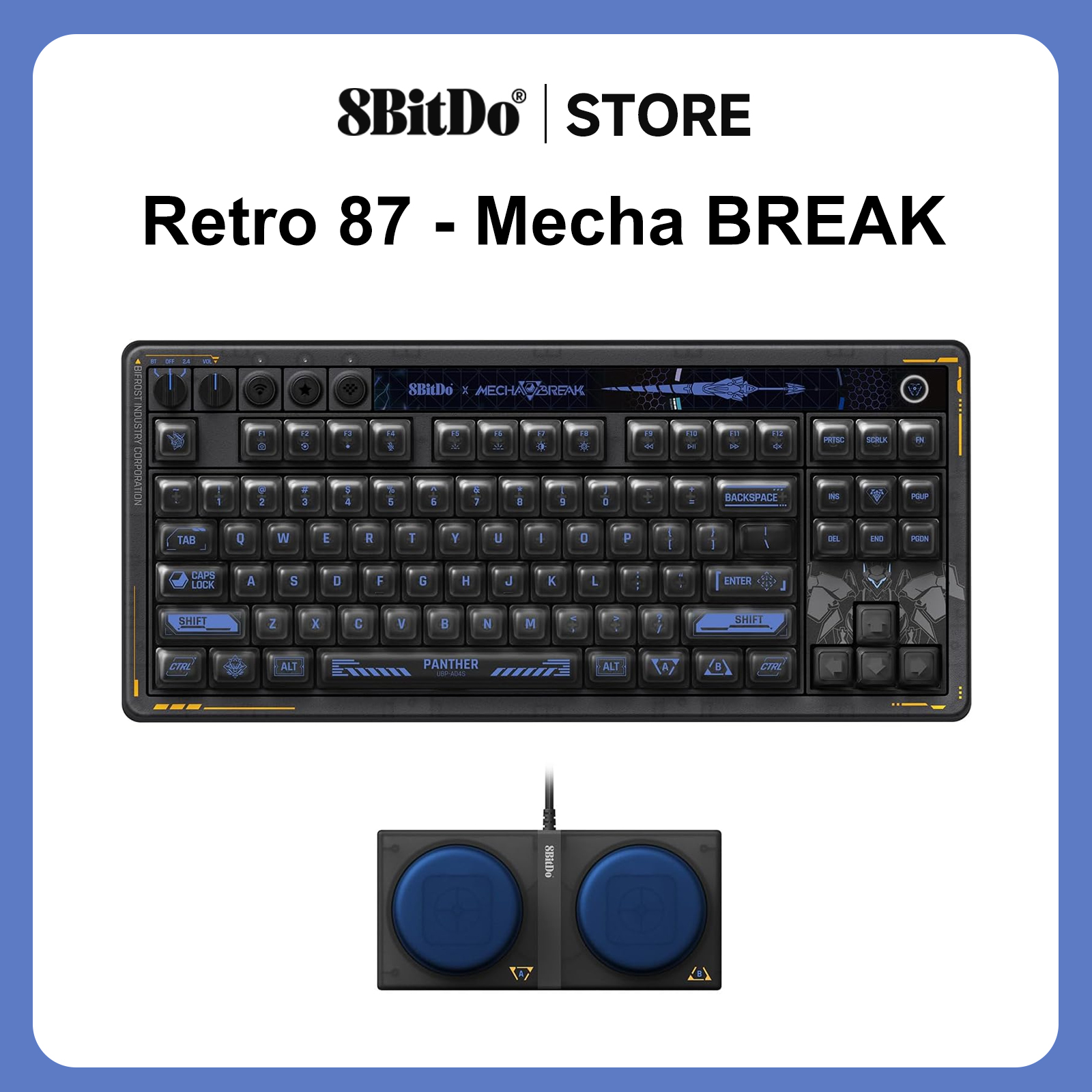 8BitDo Retro 87 Mechanical Key - Retro Gaming Android บทวิจารณ์และราคา